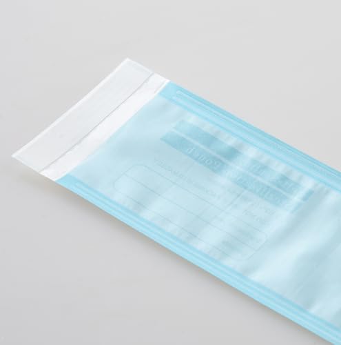 Self-Sealing Sterilization Pouch, Size: 3 1/2 x 10 inches, Pack of 1,000pcs(5 Boxes) or 2,000pcs(10 Boxes) (2000)