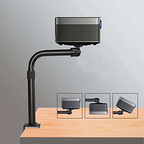 Soporte de proyector con brazo largo y tubo telescópico ajustable miniatura 5
