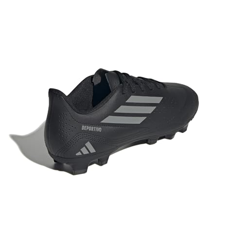 Image of ADIDAS Men's Deportivo III Flexible Ground Football Shoe (Core Black /Better Scarlet /Core Black)