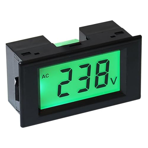 Voltímetro de CA para evitar averías eléctricas medidor digital LCD de 80-500V 2