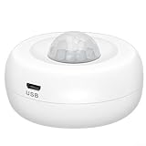 Sensore di movimento a infrarossi WiFi compatibile con app Tuya per avvisi istantanei e monitoraggio remoto per smartphone