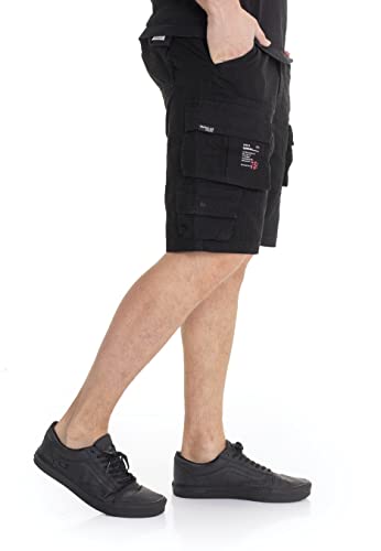 Surplus - Pantaloncini, uomo, Nero (Schwarz), 2XL