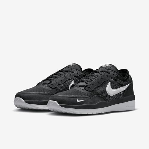 Image of Nike SB PS8 Men's Shoes (FV8493-003, Black /Black /White /White) Size 14