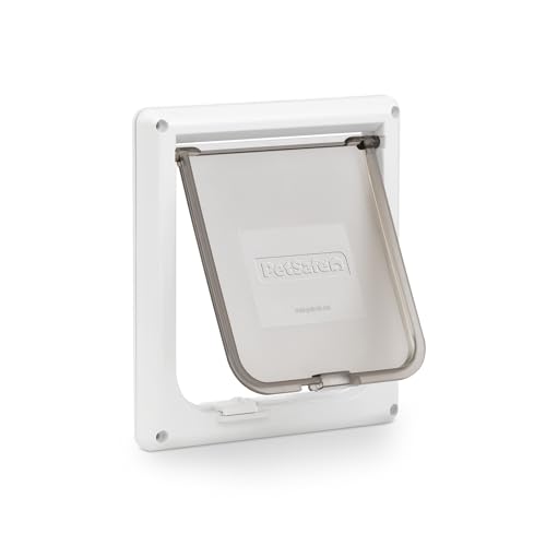 PetSafe Interior 2-Way Locking Cat Door - Allows Convenient Movement Between Rooms & Minimizes...