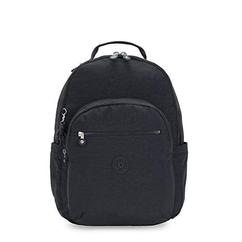 Image of Kipling Women's Seoul Extra Large 17 inch Laptop Backpack, Durable, Roomy with Padded Shoulder Straps, Bag