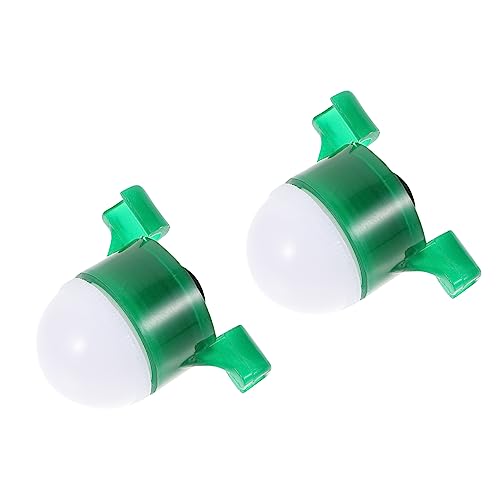 SUPVOX Outdoor Led Fishing Lamps 2 Pcs Fishing Alarm Lights Bright Night for Night Anglers