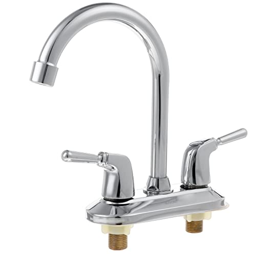 Robinet rotatif 360 cascade mitigeur eau chaude pour &eacute;vier design