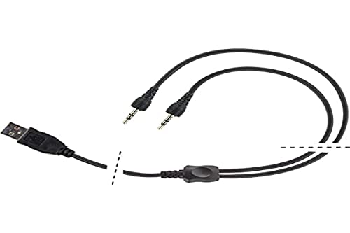 Cellularline USBCHXT25 Cable de Charge USB pour Interphone MC-XT-F5S-F5 Long 110 cm Cover