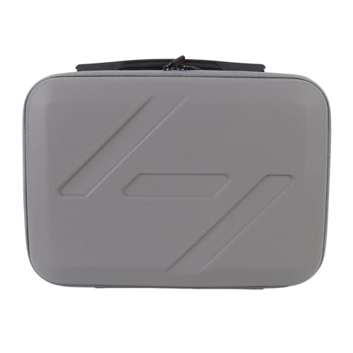 Tbest Funda de Transporte para Dron de PU, Gran Capacidad, a Prueba de Golpes, Lluvia, Accesorios con Tapa, Traje para Actividades Al Aire Libre
