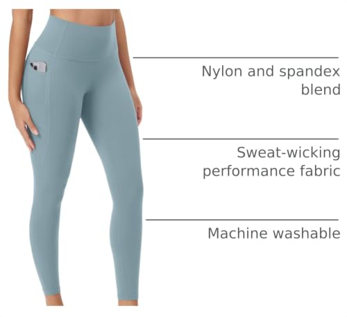 Image of ODODOS Buttery Soft Lounge Yoga Leggings with Pockets for Women 23 inch / 25 inch /28 inch High Waist Yoga Pants