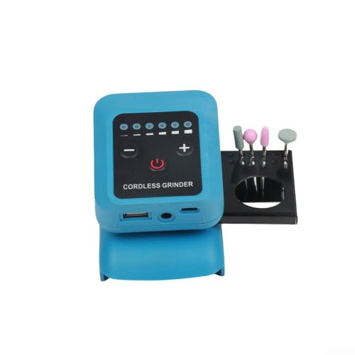 Grinder inalámbrico 6 RPM con base para joyas y carpintería 8