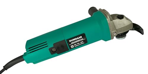 Image of Inditrust Dumdaar Angle Grinder Set, 950W, 100mm Wheel Diameter, with 11 Wheels and Safety Gloves (Green)