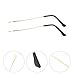 1 Pair Glasses Accessories Replacement Glasses Legs Eyeglasses Arms Legs Glasses Parts Replacement Eyeglasses Repair Kit Replacement Glasses Arm Legs Sunglasses Replacement Temple