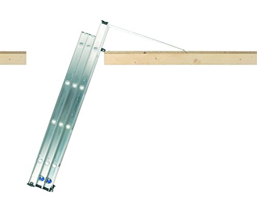 Abru 37000 3 Section Compact Aluminium Loft Ladder, Comfort D-Shaped Rungs, Inc. Stowing Pole, 150kg Load Capacity, Safety Certification EN14975, 5 Year Guarantee 6 Abru 37000 3 Section Compact Aluminium Loft Ladder, Comfort D-Shaped Rungs, Inc. Stowing Pole, 150kg Load Capacity, Safety Certification EN14975, 5 Year Guarantee - Image 6