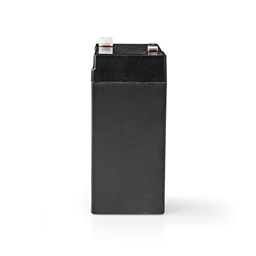 Batería de plomo-ácido Nedis 6V 4500 mAh recargable para componentes electrónicos 5