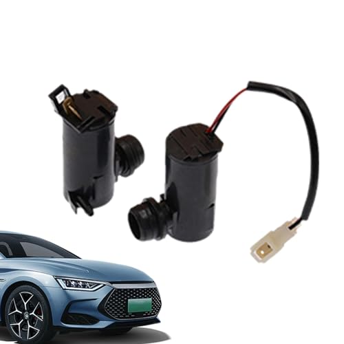 Bomba de motor de limpiaparabrisas,Bomba de limpiaparabrisas delantero de coche, Bombas lavaparabrisas de alta resistencia, Accesorios de lavado de autos de 12V/24V para una conducción segura