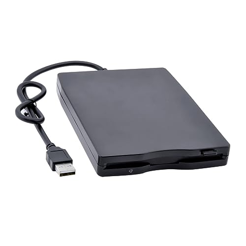 VILLCASE Portable USB External Floppy Disk Drive for Fast Data Transfer Lightweight and Compact Design Compatible with Windows for Travel and Easy Carrying