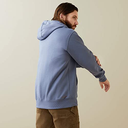 Image of ARIAT Men's Rebar Workman 1 /4 Zip Hoodie
