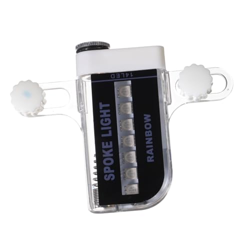 KICHOUSE LED Decorative Bike Wheel Light Lamp for Enhanced Visibility Easy Installation for Mountain Bikes Bicycles Design for Safety and Style