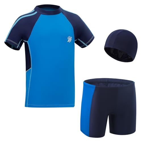 KAKU NANU UV Badebekleidung Junge Badeanzug Kinder Rashguard-Sets...