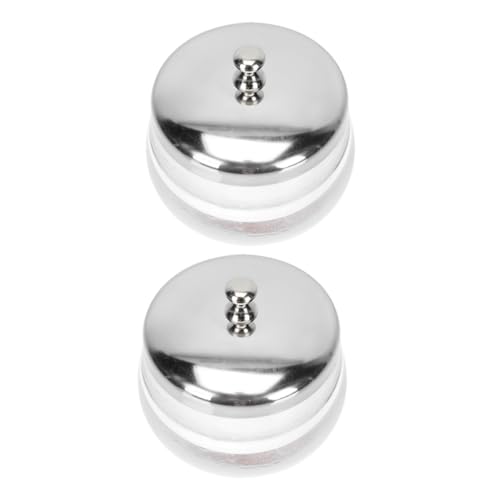 Frcolor 2本 ネイル アート カップ ネイル ポリッシュ リムーバー ホルダー ネイル グラス カップ コンテナ ネイル アート 小 カップ ネイル ポリッシュ リムーバー ボ