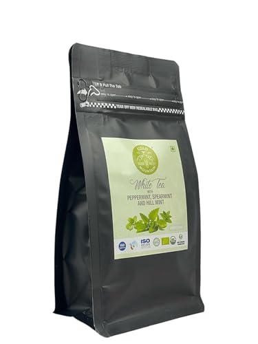 Image of Made in NAGALAND | Cold Mountain White Tea | Peppermint Spearmint & Hillmint | 100% Organic, handpicked from the hills | Sourced directly from local farmers
