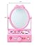 Sanrio 112097 Sanrio 112097 Hello Kitty Mirror Stand, Hello Kitty, 5.5 x 3.9 x 2.4 inches (14 x 10 x 6 cm), Fashionable Miscellaneous Goods ~ Forever Sanrio ~ Character