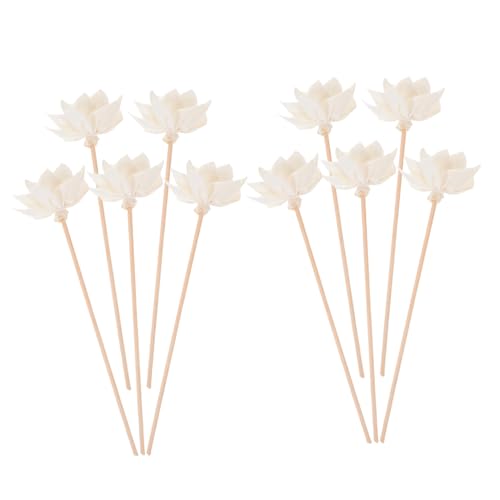 POPETPOP 10Piezas Varillas Difusoras de Aromas de Flores para de Hogar Instalación Decoración para Cocina y Salón