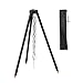 GMBYLBY Regulable Campfires Cooking Tripods Durability Portables Grills Stand for Outdoor Families Picnics Backyard Barbecues Portables Hanging Cookware Tripods for Camping