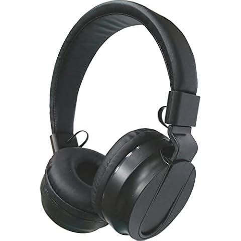 Compucessory Cushion Stereo Headphones w/Vol Cntrl - Stereo - Black - Mini-Phone - Wired - 32 Ohm - 20 Hz 20 kHz - Over-The-Head - Binaural - Circumaural - 5.92 ft Cable Cover