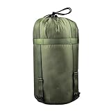 Ligero y conveniente: nuestra bolsa de compresión de sacos de dormir es solo 91 g, de tamaño pequeño, fácil de transportar y no aumentará la carga de acampar, viajar, caminar y otros deportes al aire libre