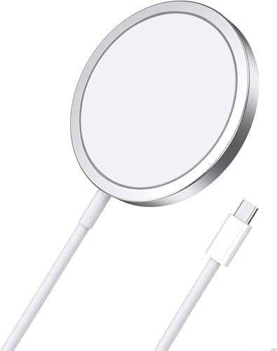 Immagine prodotto: Caricatore Mag safe,15W Caricatore Wireless Magnetico,Caricabatterie Wireless