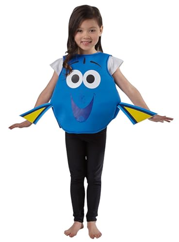 Rubie's Le Monde de Dory Gilet pour enfants - Taille enfant : 116 - Costume de déguisement - Carnaval et Halloween