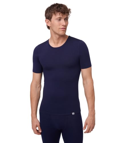 DANISH ENDURANCE Koszulka Męska, Termiczna Warstwa Bazowa, Dark Navy, 3XL