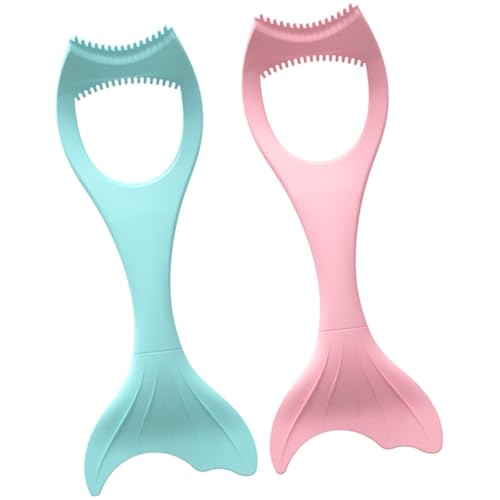 Outil pour maquillage des yeux et applicateur mascara silicone 2pcs