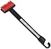 Char-Broil 140 789 - Cool-clean Brush.,Black/Red,9.3L x 5W x 38H centimetres