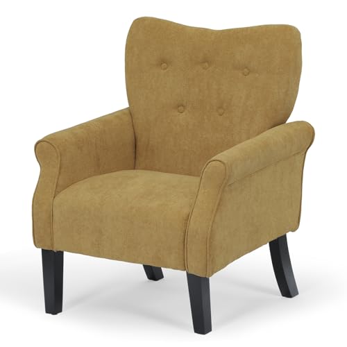 Sillón Plegable Cómodo Amarillo