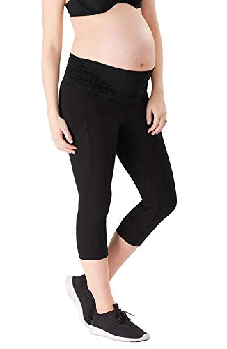 Belly Bandit Power Capri-Leggings für Damen, Schwangerschaft, Bump, Aktivkleidung, stützend, Stretch, Umstandsmode