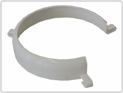 Plastic Plate Guard DELUXE, diameter of 23 – 28 cm (9 – 11 in), white
