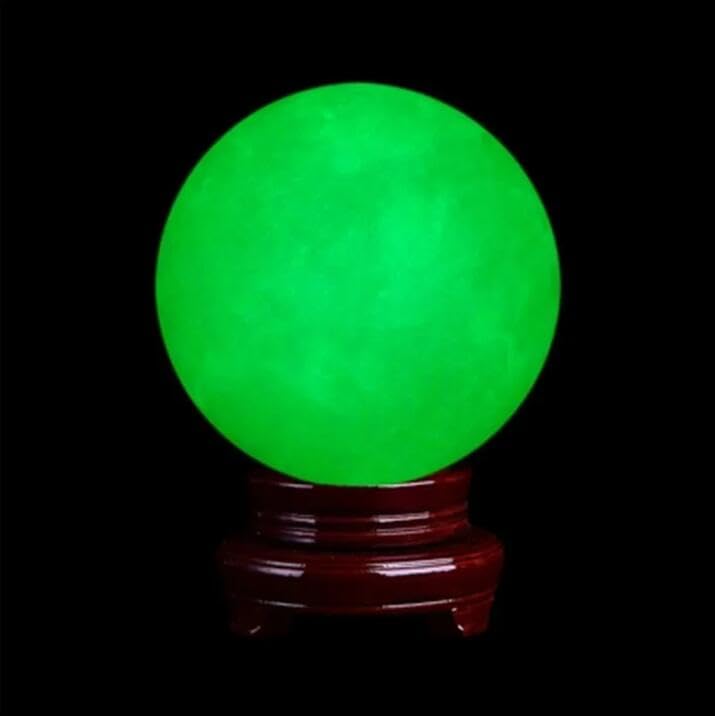 Natürliche Leuchtende Ishihara-Exemplare Von Mineralkristallen, Leuchtende Kugeln, Fluoreszierende Perlen, Schmuck, Geschenk, Heimdekoration,9cm