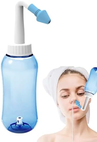 Botella exprimible Neti Pot, botella de irrigación nasal - Enjuag...