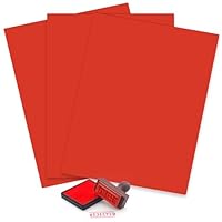 3 Stück A4 Stempelgummi Laser, Lasergummi Stempel 300x210mm Stempelgummi für Laser Laser Gummi Blatt Pad Gummistempel Gummi-Stempelblatt Rubber Stamp Sheet Für Crafts Stamp Gravurmaschinen DIY-Stempel