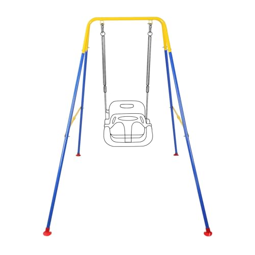Swing Stand Metal A-Frame Hammock Chair Stand Foldable Baby Swing Frame(NO SEAT)