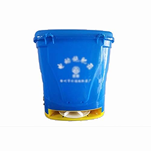 CWYPC Spargisale, Spandiconcime/Concimatrici/Seminatrice Manuale/Carrello Spargitore/Seminatore/Concime Prato/Diffusore, 25l, per Concime, Semi e Sale Antigelo 48 * 48 * 37cm