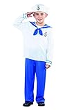 Fyasa 706194-T01 - Disfraz de marinero para 4 a 6 años, multicolor