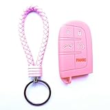 🚗【Material】Die Silikon-Schlüsselanhänger-Abdeckung besteht aus hochwertigem Silikonmaterial, das umweltfreundlich, weich, angenehm anzufassen, wasserdicht, nicht leicht verformbar und langlebig ist.