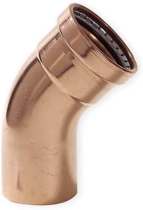 Viega ProPress XL 45 Street Elbow,2-1/2" x 2-1/2"