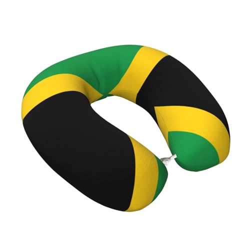 Almohada de Viaje con Estampado Bandera de Jamaica miniatura 2