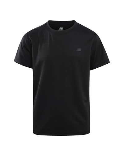 New Balance Boys' T-Shirt - Active Performance T-Shirt for Boys - Youth Crewneck Dry Fit Short Sleeve Shirt (8-20)