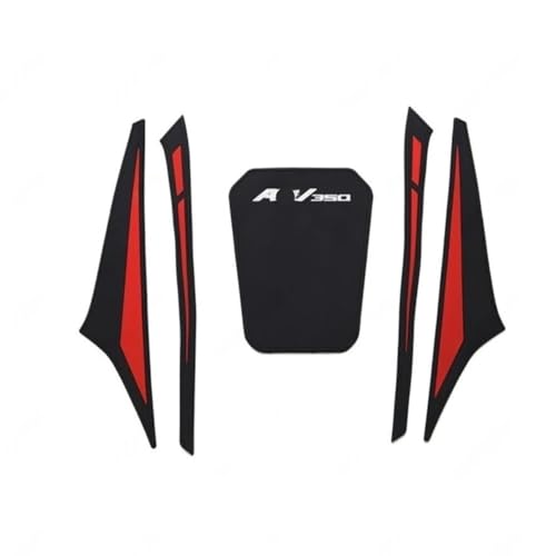 Autocollant réservoir moto ADV350 ensemble complet caoutchouc robuste
